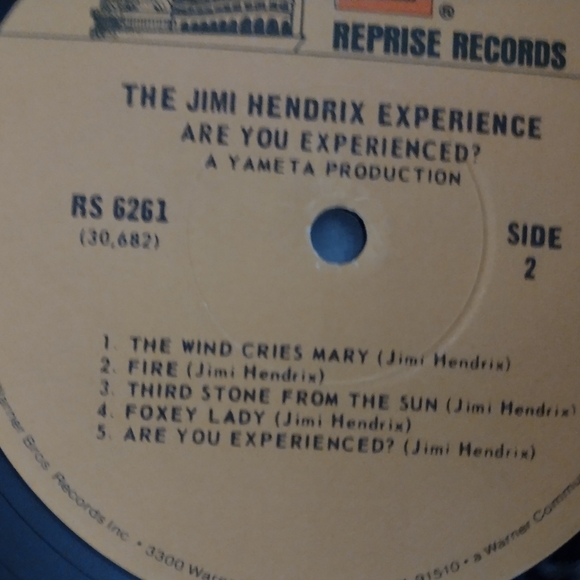The Jimi Hendrix Experience, "Are You Experienced?" VINTAGE VINYL!! - Picture 5 of 6